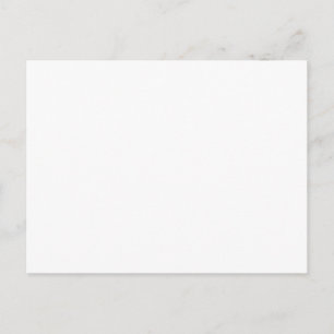 Create Your Own white Holiday Postcard