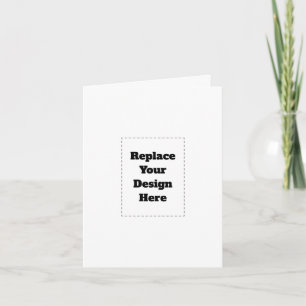 Create Your Own white Invitation