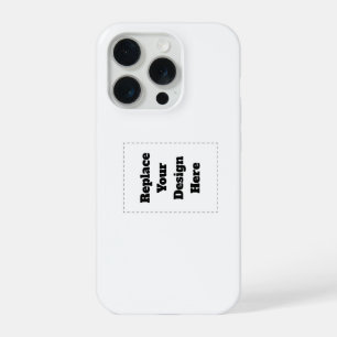 Create Your Own white iPhone 15 Pro Case