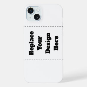 Create Your Own white iPhone 15 Plus Case
