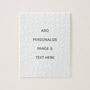 Create Your Own white  Jigsaw Puzzle