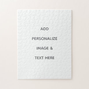 Create Your Own white  Jigsaw Puzzle
