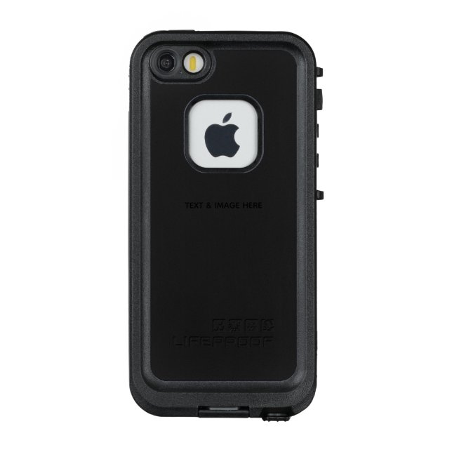 Create Your Own white LifeProof iPhone Case (Back)