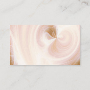Create Your Own White Light Swirls - Orange  Business Card