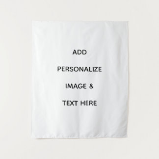 Create Your Own white Medium Tapestry