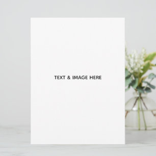 Create Your Own white Menu