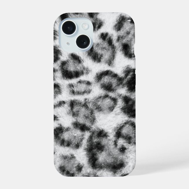 Create Your Own white Modern iPhone 15 Case (Back)