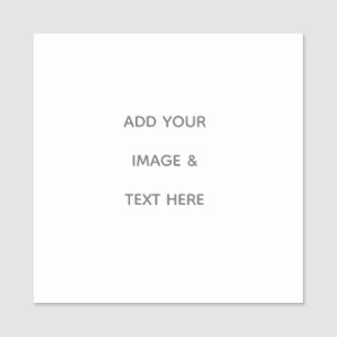 Create Your Own white  Name Tag