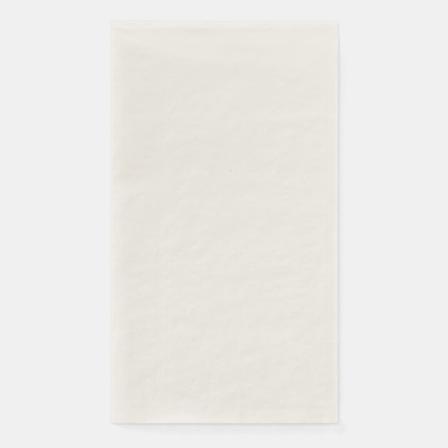 Create Your Own white  Napkin (Front)