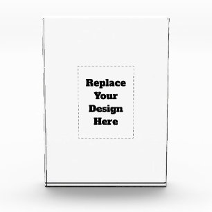 Create Your Own white Photo Block