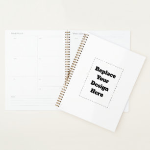 Create Your Own white Planner