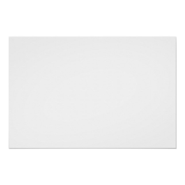  Create Your Own white Poster (Front)
