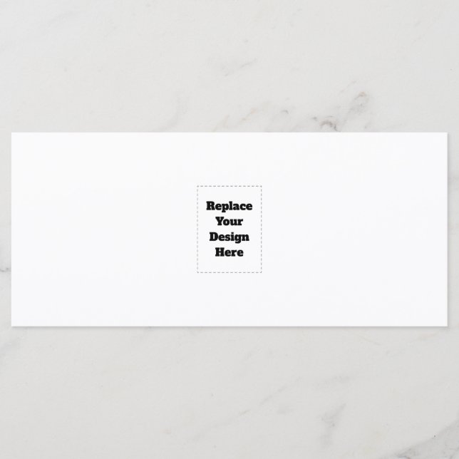 Create Your Own white  Programme (Front)
