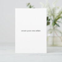 create your own white