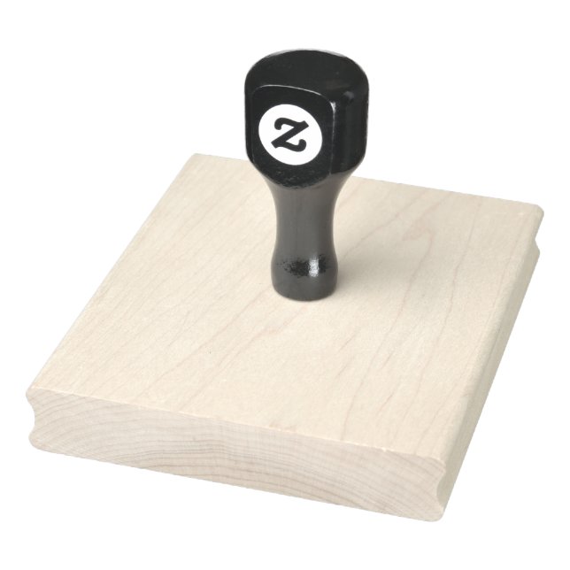 Create your own white rubber stamp (Stamp)