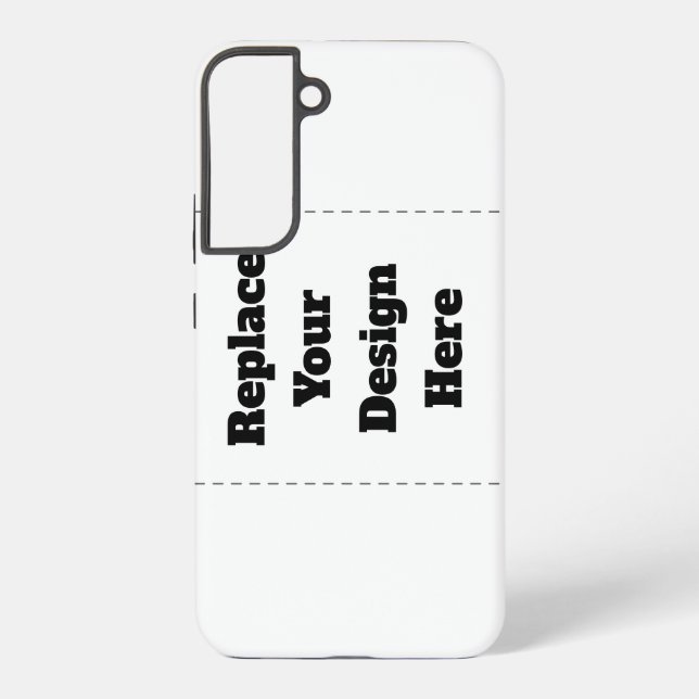 Create Your Own white  Samsung Galaxy S22+ Case (Back)