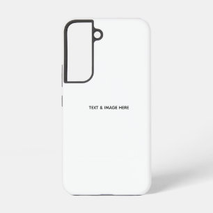 Create Your Own white Samsung Galaxy Case