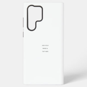 Create Your Own white  Samsung Galaxy Case