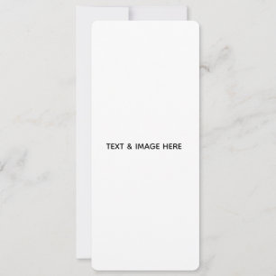 Create Your Own white Save The Date