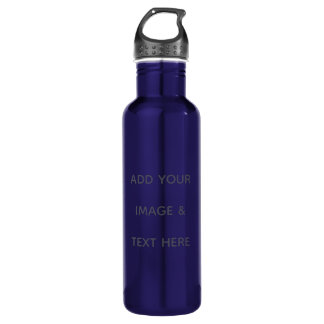 Create Your Own white Save The Date 710 Ml Water Bottle