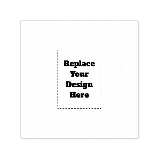 Create Your Own white  Self-inking Stamp (Design)