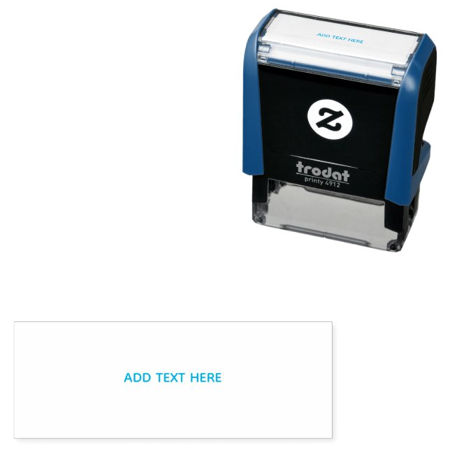 Create Your Own White  Self-inking Stamp (In Situ)