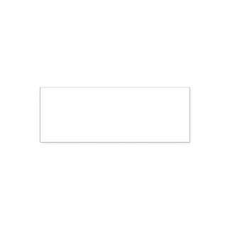 Create your own white self-inking stamp
