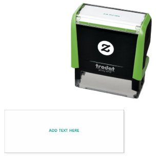 Create Your Own White Self-inking Stamp