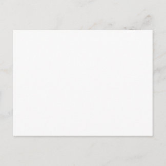 Create Your Own white simple Holiday Postcard