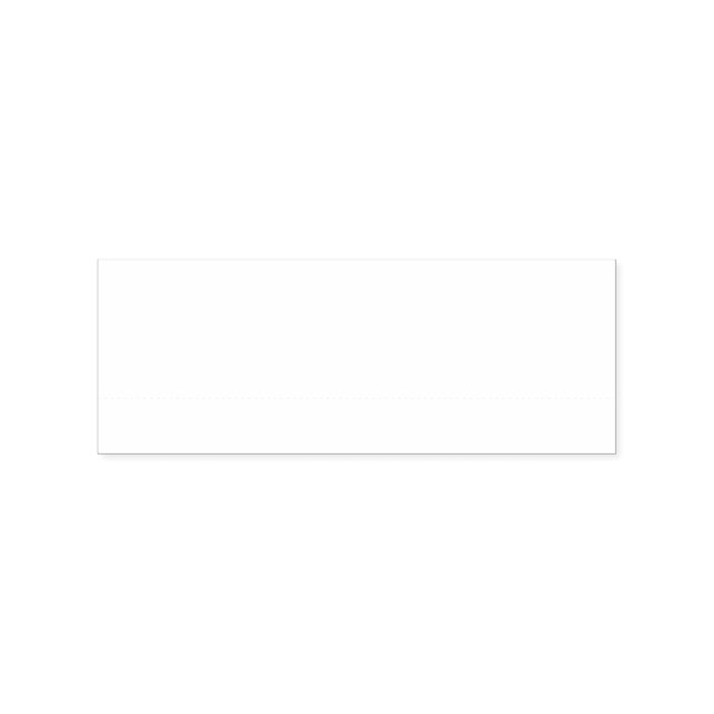 Create Your Own White Simple Rubber Stamp (Stamped)