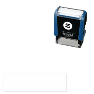 Create Your Own White Simple Self-inking Stamp