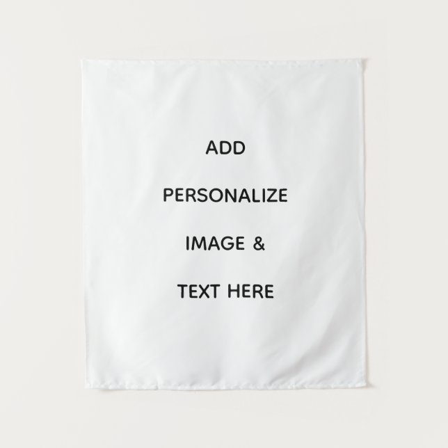 Create Your Own white Small Tapestry (Front)