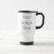 Create Your Own White Stainless Steel Travel Mug