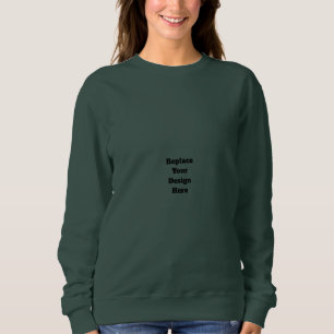 Create Your Own white  Sweatshirt