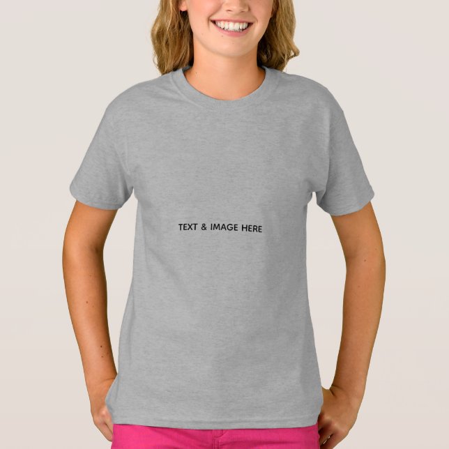 Create Your Own white T-Shirt (Front)