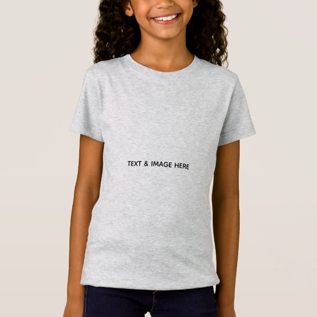 Create Your Own white T-Shirt (Front)