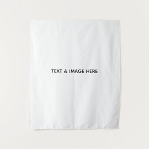 Create Your Own white Tapestry
