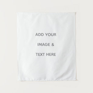 Create Your Own white Tapestry