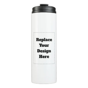 Create Your Own white  Thermal Tumbler