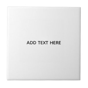 Create Your Own White  Tile