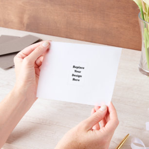 Create Your Own white  Vellum Invitations