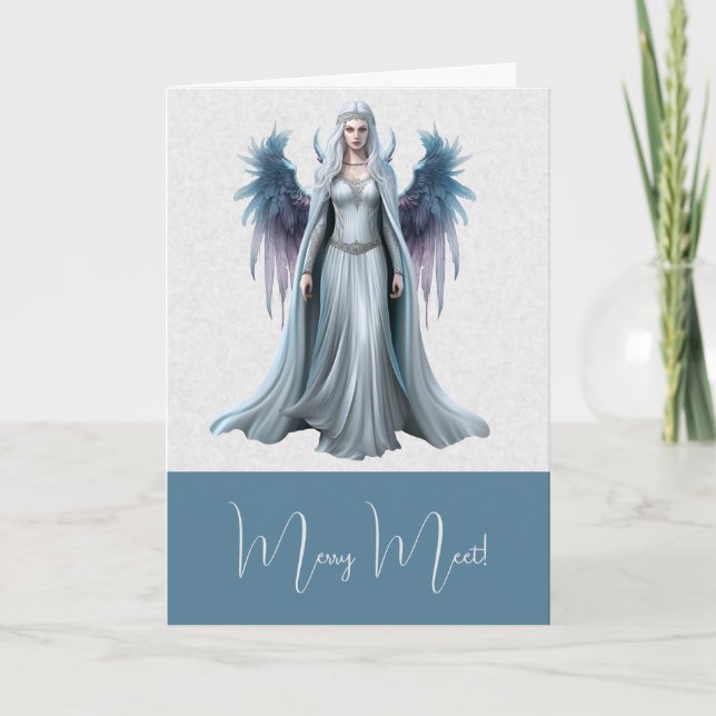 Create Your Own White Witch  Card (Front)