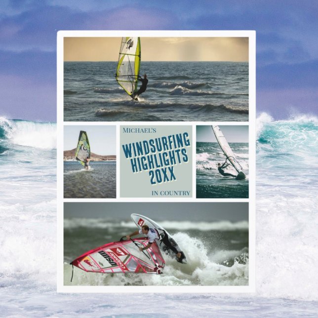 Create your own windsurfing photo Postcard (Creator Uploaded)