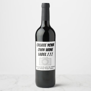 CREATE YOUR OWN! WINE LABEL