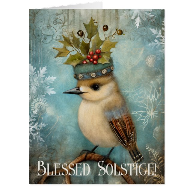 Create Your Own Winter Solstice Bird King (Front)