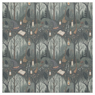 Create Your Own Witchy Forest Nature Ritual Fabric