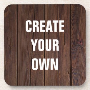Create Your Own Wooden Floor Look Coaster