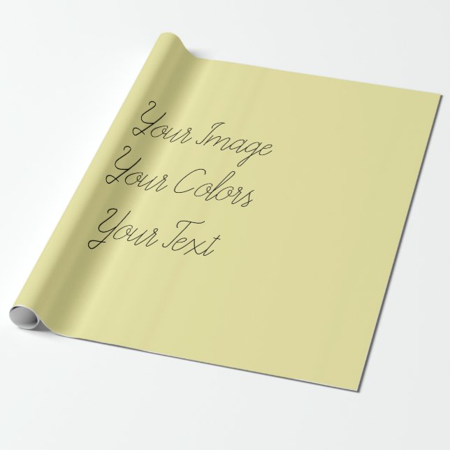 Create Your Own Wrapping Paper (Unrolled)