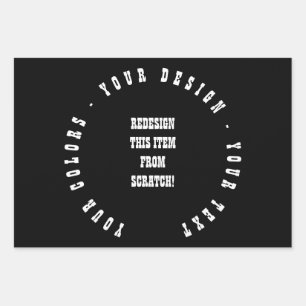 Create Your Own Wrapping Paper Sheet