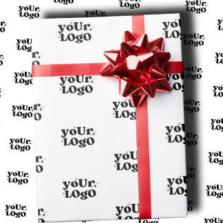 Create Your Own Wrapping Paper, Your Logo Here Wrapping Paper